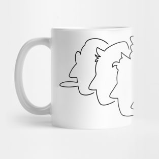 Comedy Silhouettes 2 Mug